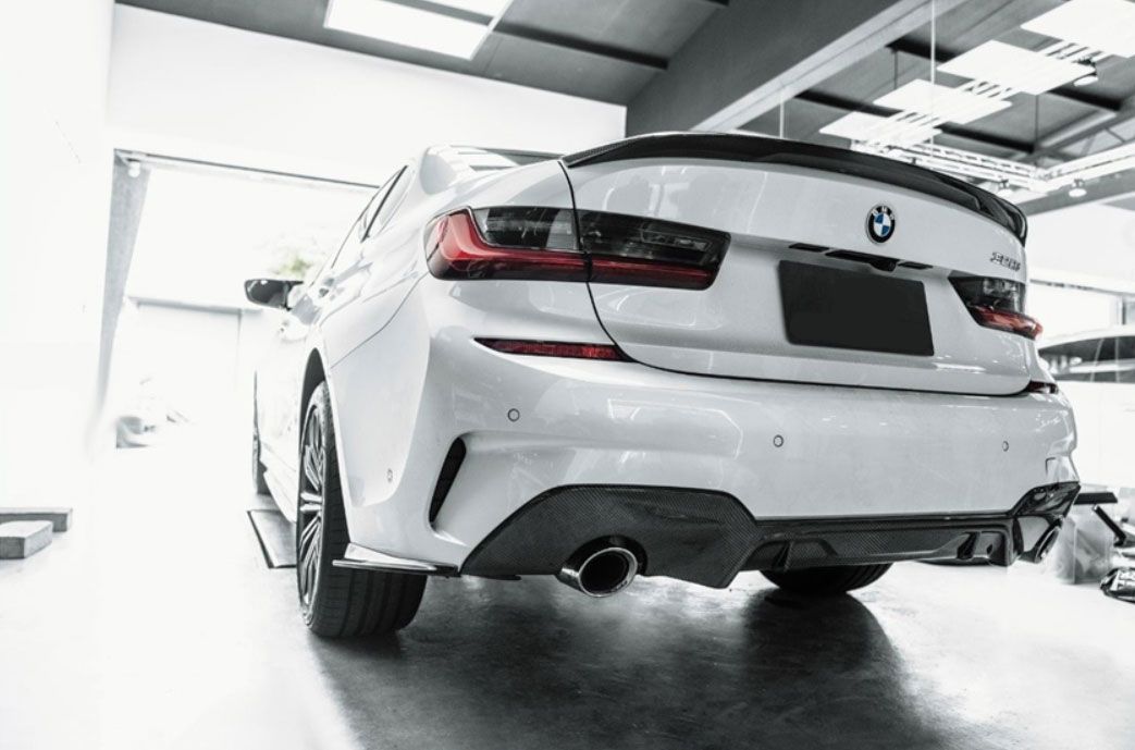 Rear spoiler GLOSS BLACK geschikt voor BMW 3 Serie G20 Limousine | 2019-2026