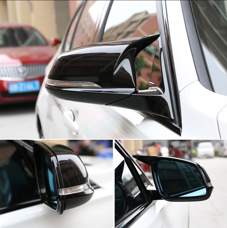 GLOSS BLACK Spiegelkappen voor BMW F39, F48, G29, F40 en F44