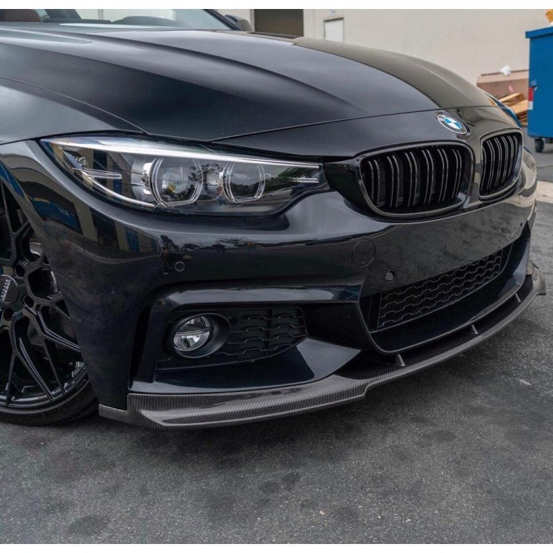Front lip V2 Carbon fits BMW 4 Series F32 F33 F36