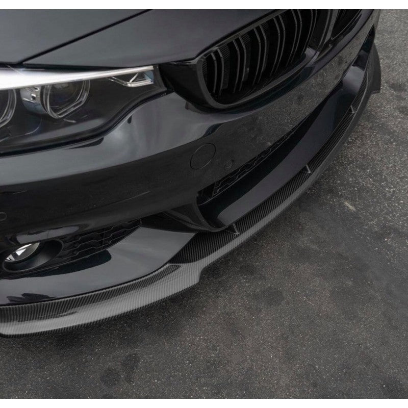 Front lip V2 Carbon fits BMW 4 Series F32 F33 F36