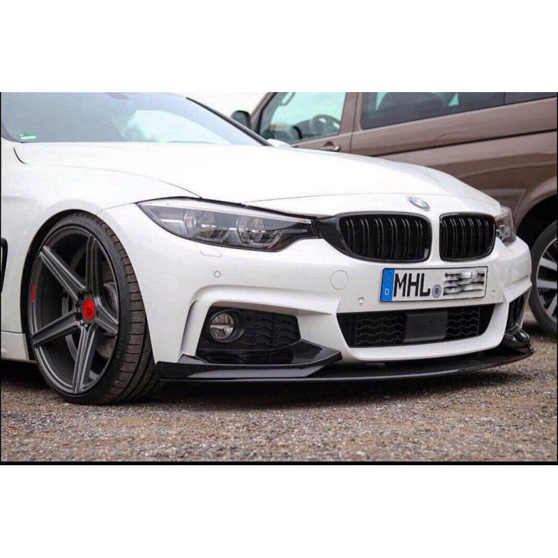 Front Lip Performance Black Gloss Fits BMW 4 Series F32 F33 F36