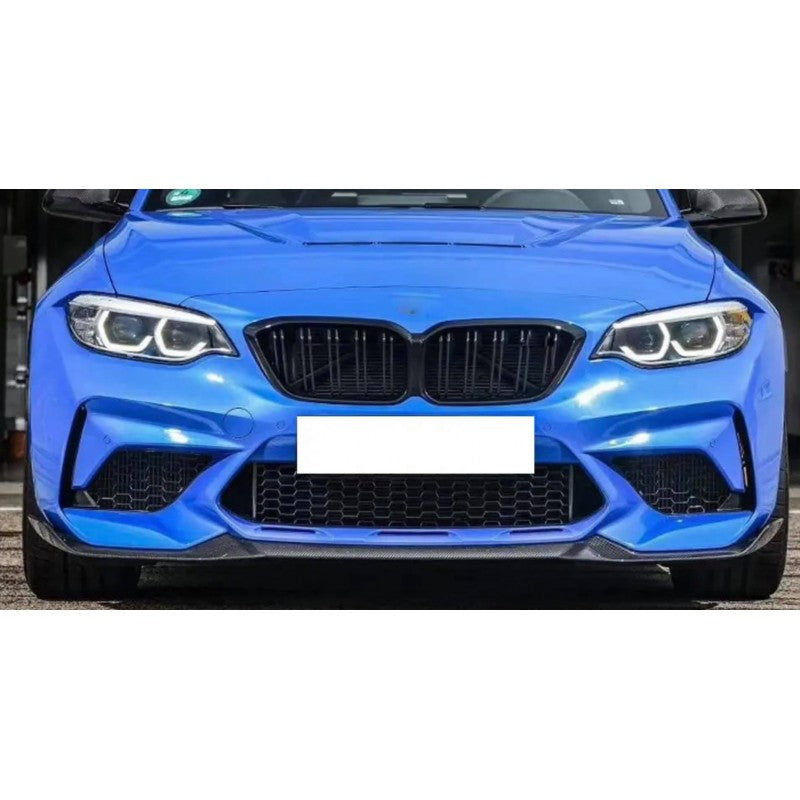 Front lip Carbon CS style fits BMW M2 F87 Competition
