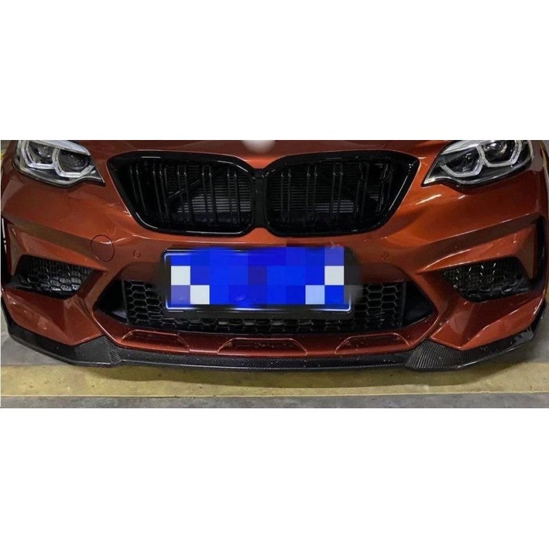 Front lip Carbon CS style fits BMW M2 F87 Competition