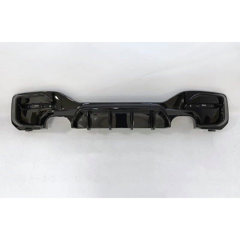 Diffuser rear attachment V1.1 ABS black gloss suitable for BMW 1 Series F20 F21 LCI