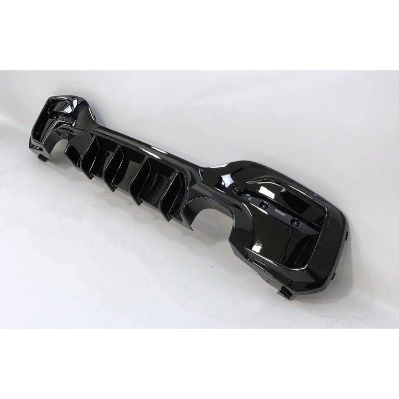 Diffuser rear attachment V1.1 ABS black gloss suitable for BMW 1 Series F20 F21 LCI