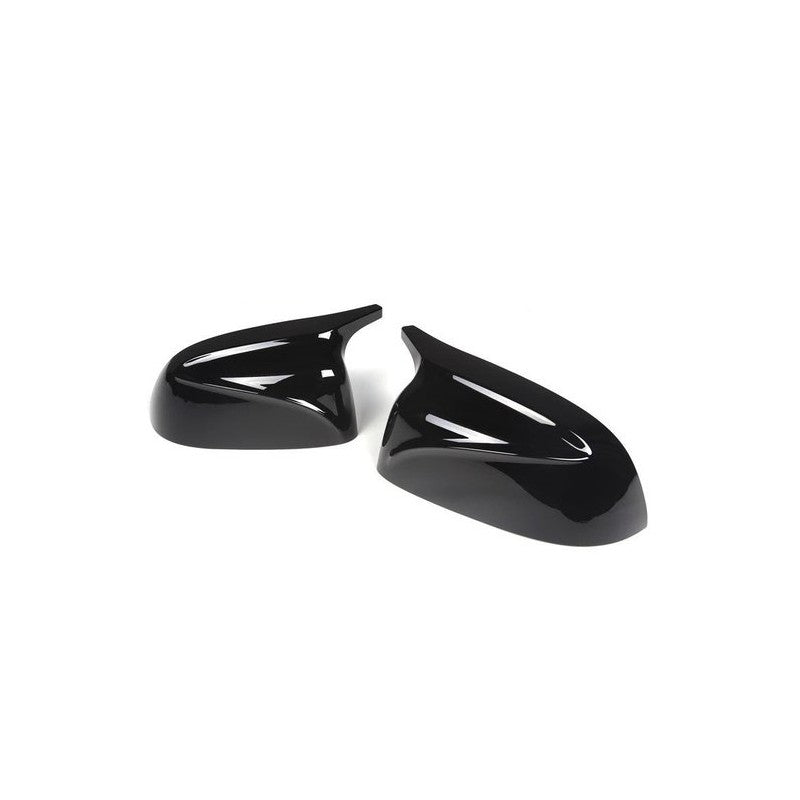 Mirror caps ABS black glossy fits BMW X3 G01 X4 G02