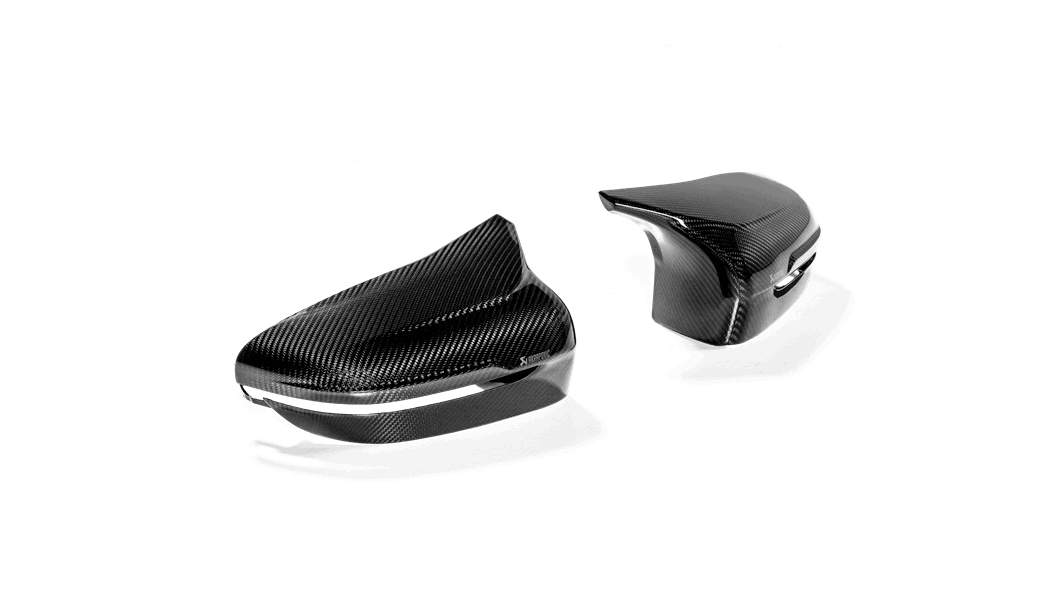 Akrapovic Carbon Fibre Mirror Cap Set for BMW M2/M3/M4 G8X - more options