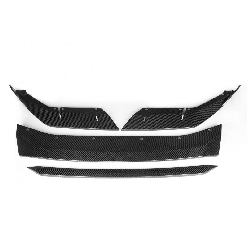 Front lip V1 full carbon suitable for BMW F90 M5 Facelift