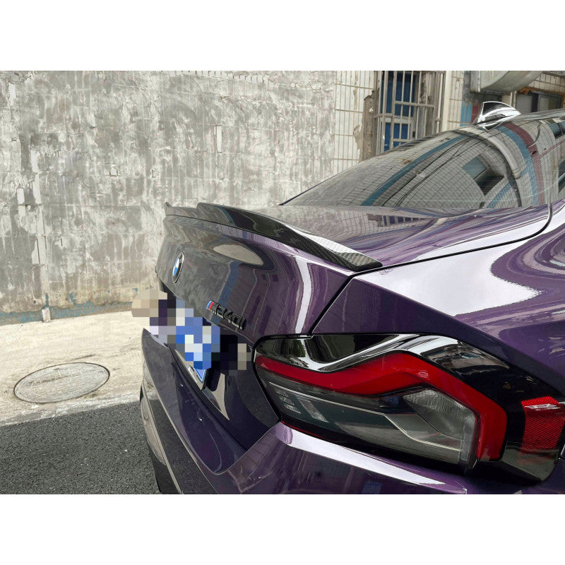 Rear Spoiler Lip High Kick Full Carbon Suitable For BMW 2 Series G42 + M240i + G87 M2