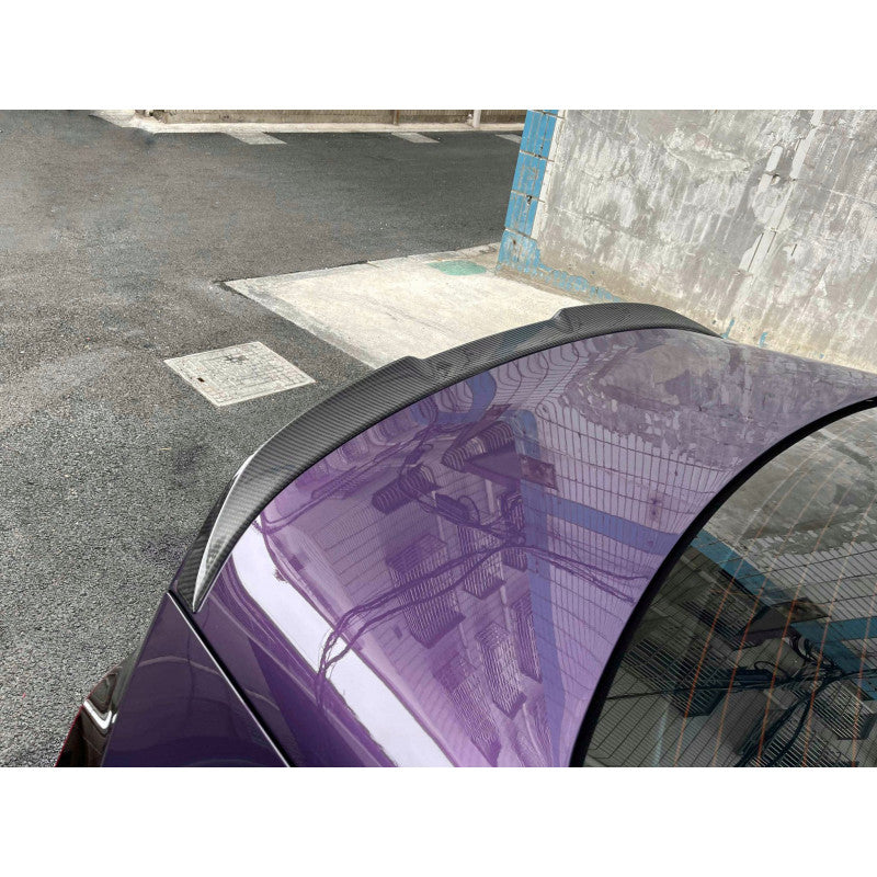 Rear Spoiler Lip High Kick Full Carbon Suitable For BMW 2 Series G42 + M240i + G87 M2