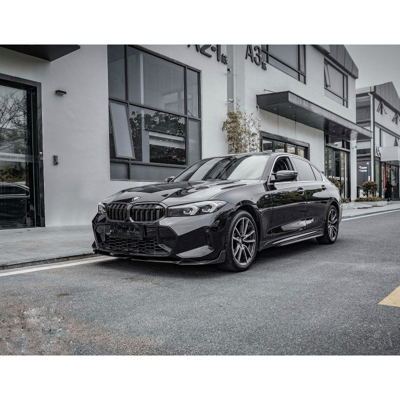 Front Lip Splitter Sword Full Carbon Suitable For BMW 3 Series G20 G21 LCI With M Package