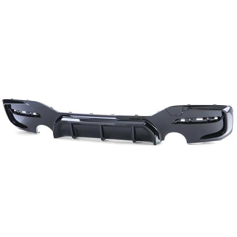 Rear Diffuser Abs Performance Gloss Black Suitable For BMW 1 Series F20 F21 Lci 15-19