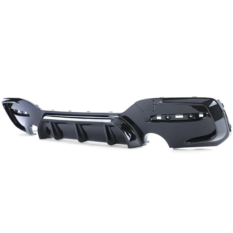 Rear Diffuser Abs Performance Gloss Black Suitable For BMW 1 Series F20 F21 Lci 15-19