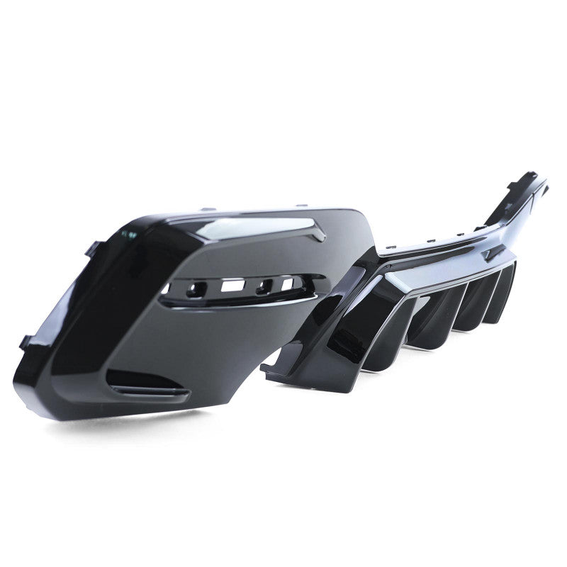 Rear Diffuser Abs Performance Gloss Black Suitable For BMW 1 Series F20 F21 Lci 15-19