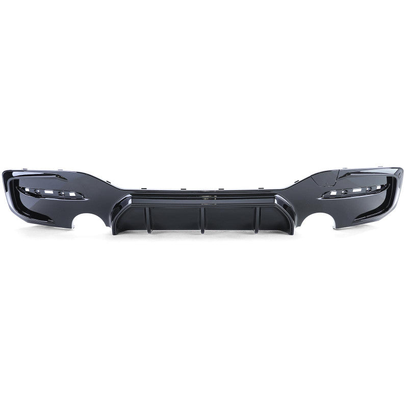 Rear Diffuser Abs Performance Gloss Black Suitable For BMW 1 Series F20 F21 Lci 15-19