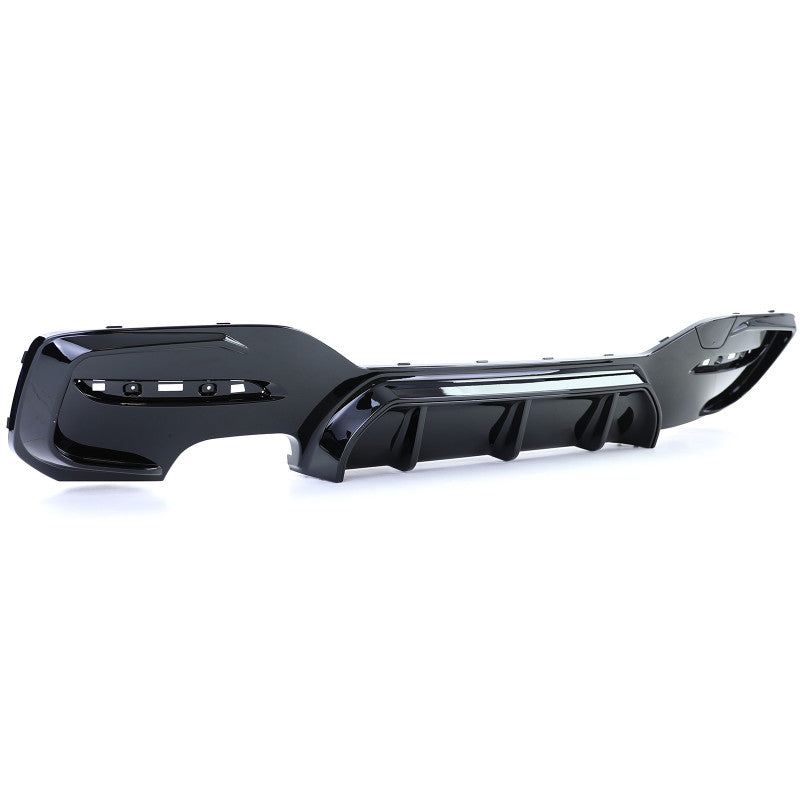 Rear Diffuser Abs Performance Gloss Black Suitable For BMW 1 Series F20 F21 Lci 15-19