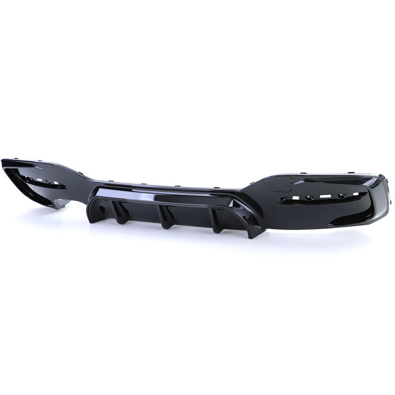 Rear Diffuser Abs Performance Gloss Black Suitable For BMW 1 Series F20 F21 Lci 15-19