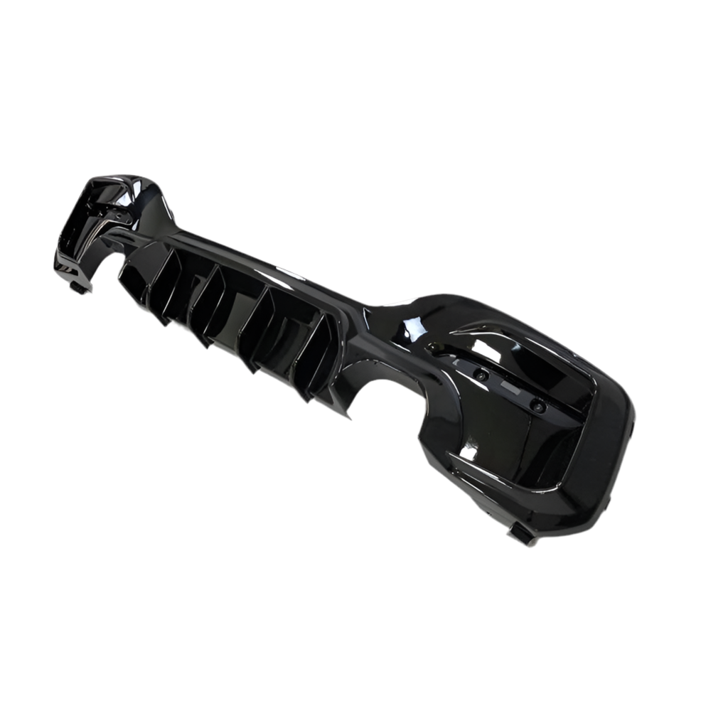 Diffuser rear attachment V1.1 ABS black gloss suitable for BMW 1 Series F20 F21 LCI