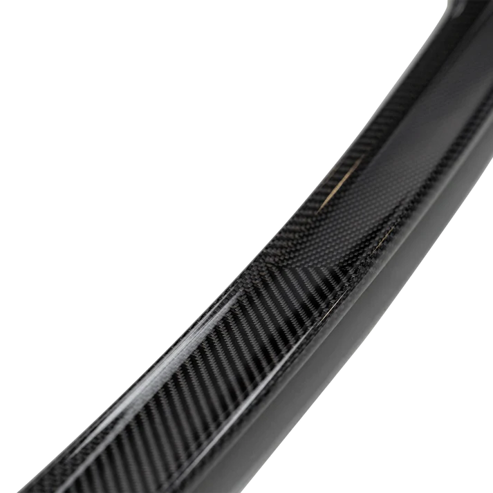 Audi RS4 B9 / B9.5 Lower Rear Lip Spoiler - Visual Carbon Fibre Lacquered