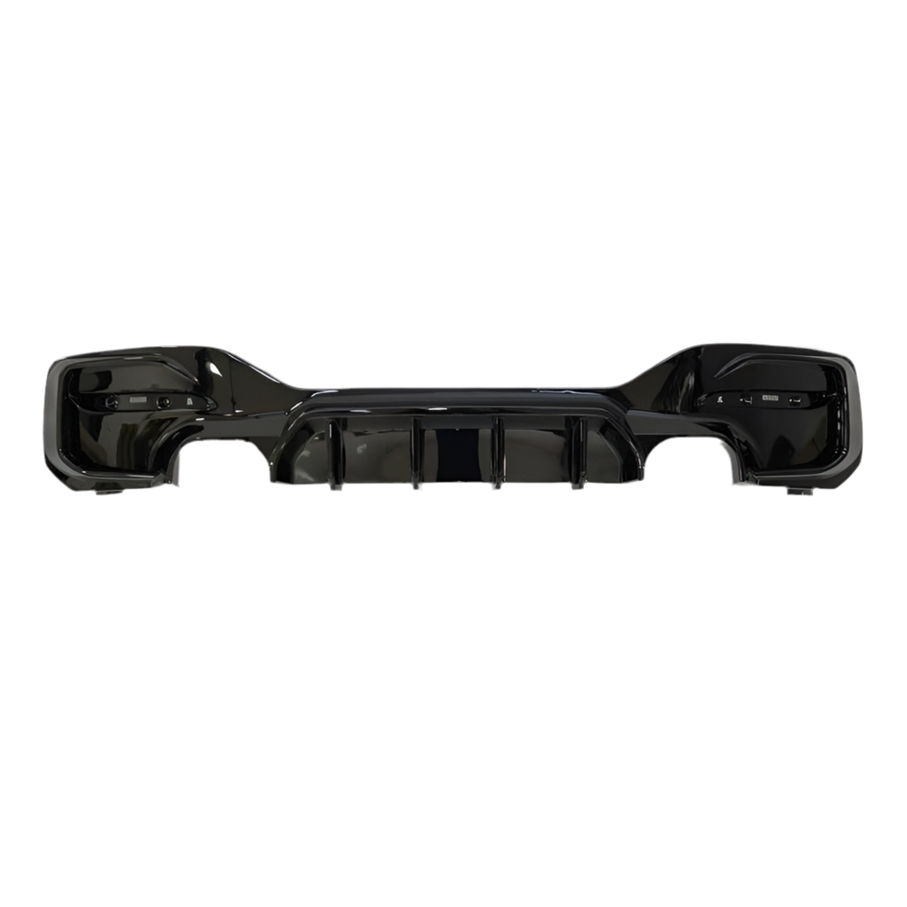 Diffuser rear attachment V1.1 ABS black gloss suitable for BMW 1 Series F20 F21 LCI