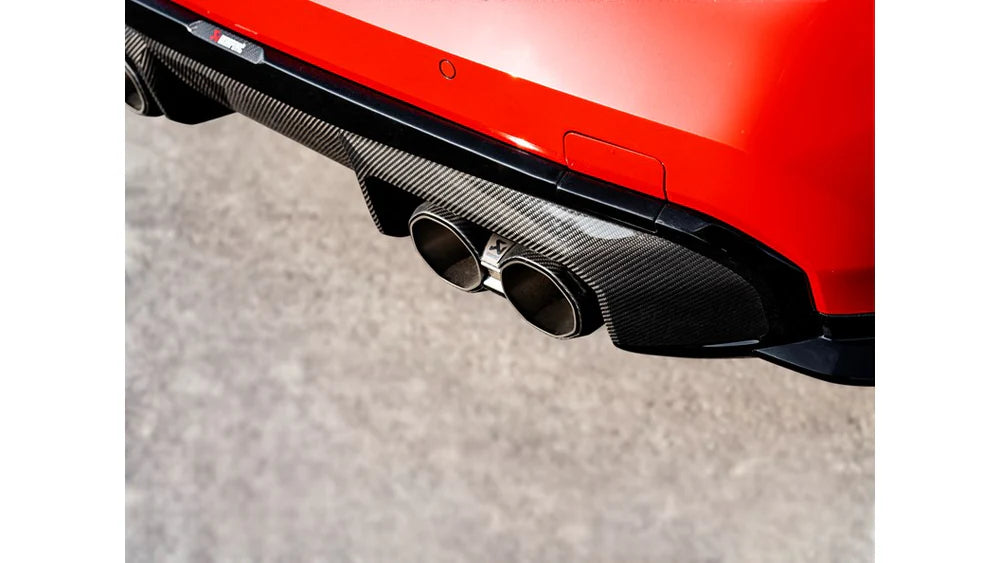 Akrapovic Rear Diffuser - Gloss - Genuine Carbon Fiber M3/M4 G8X