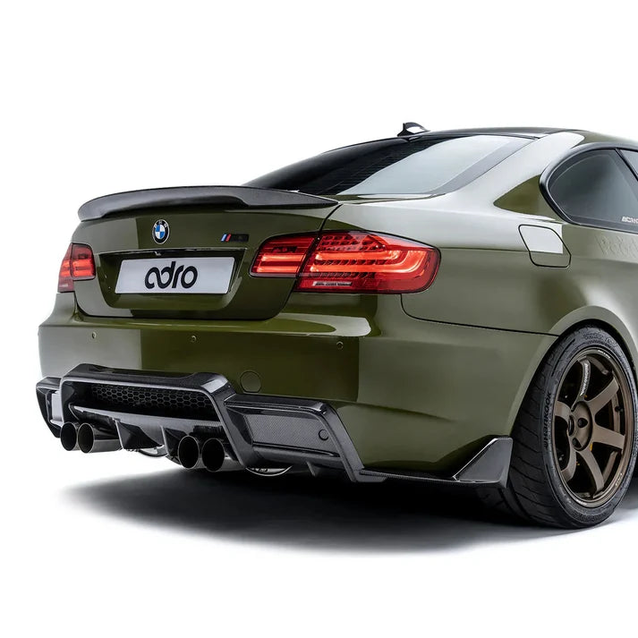 ADRO diffuser gemonteerd op BMW E92 M3