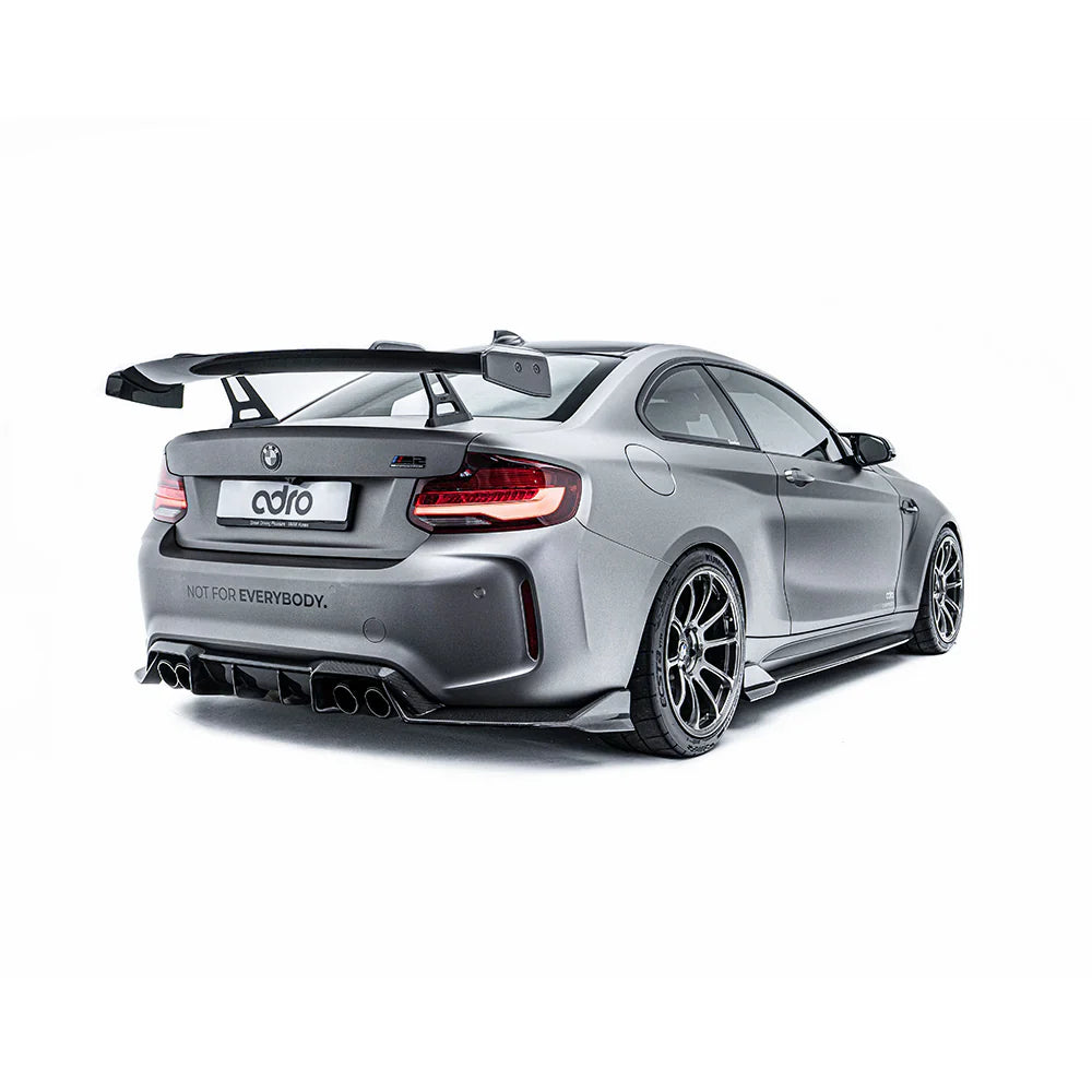 BMW F87 M2 AT-R1 Swan Neck Wing Curved