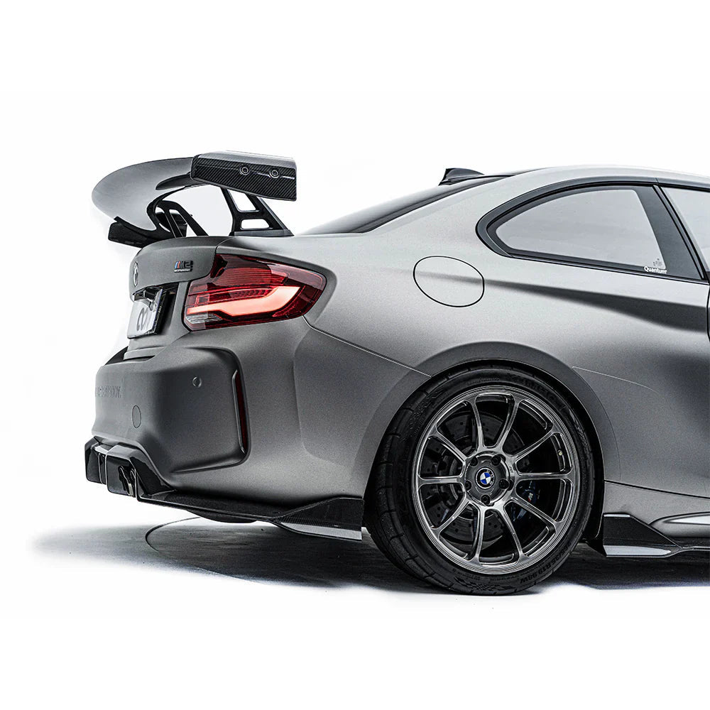 BMW F87 M2 AT-R1 Swan Neck Wing Curved