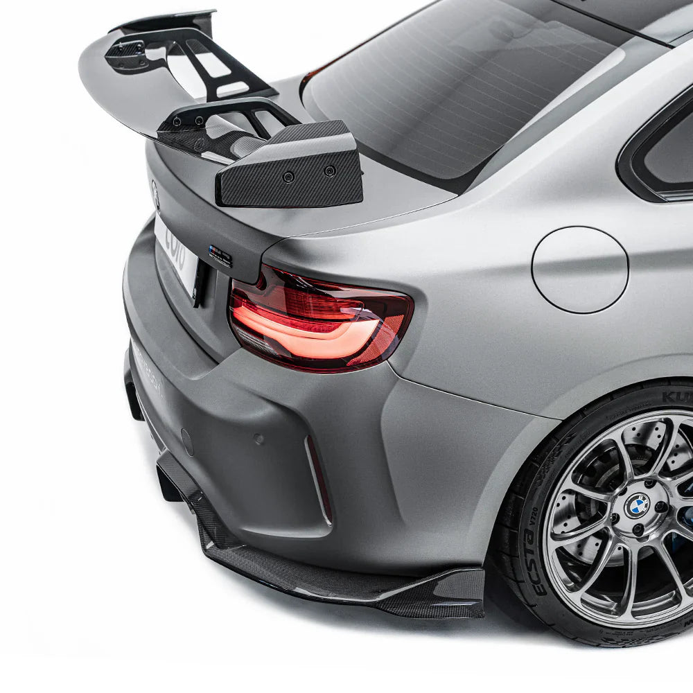 BMW F87 M2 AT-R1 Swan Neck Wing Curved