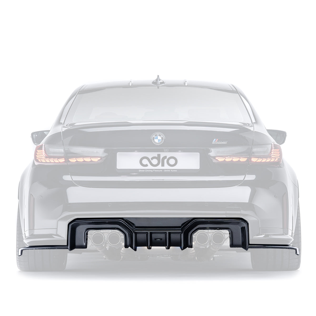 BMW G80 M3 Rear Diffuser