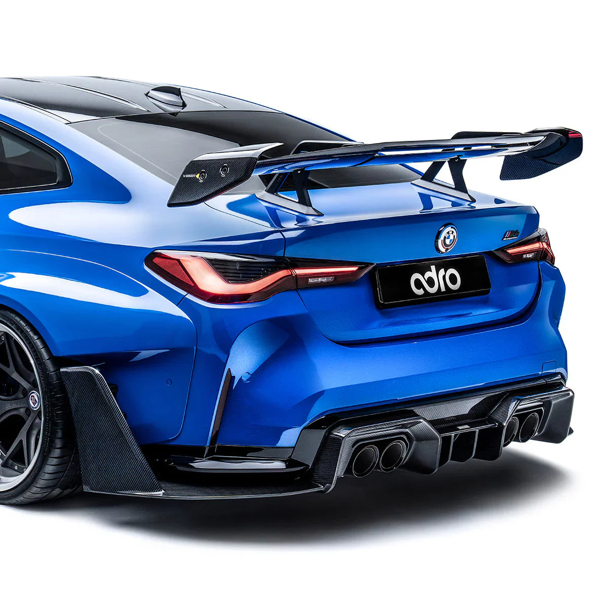 ADRO BMW G80 M3 AT-R3 Swan Neck Wing Curved