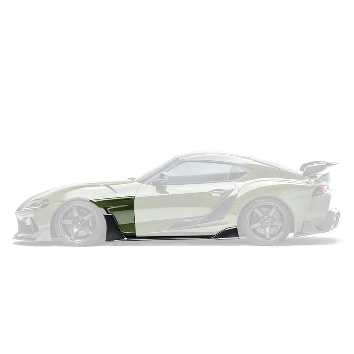 Toyota GR Supra Side Skirts V2 (Fenders Included)
