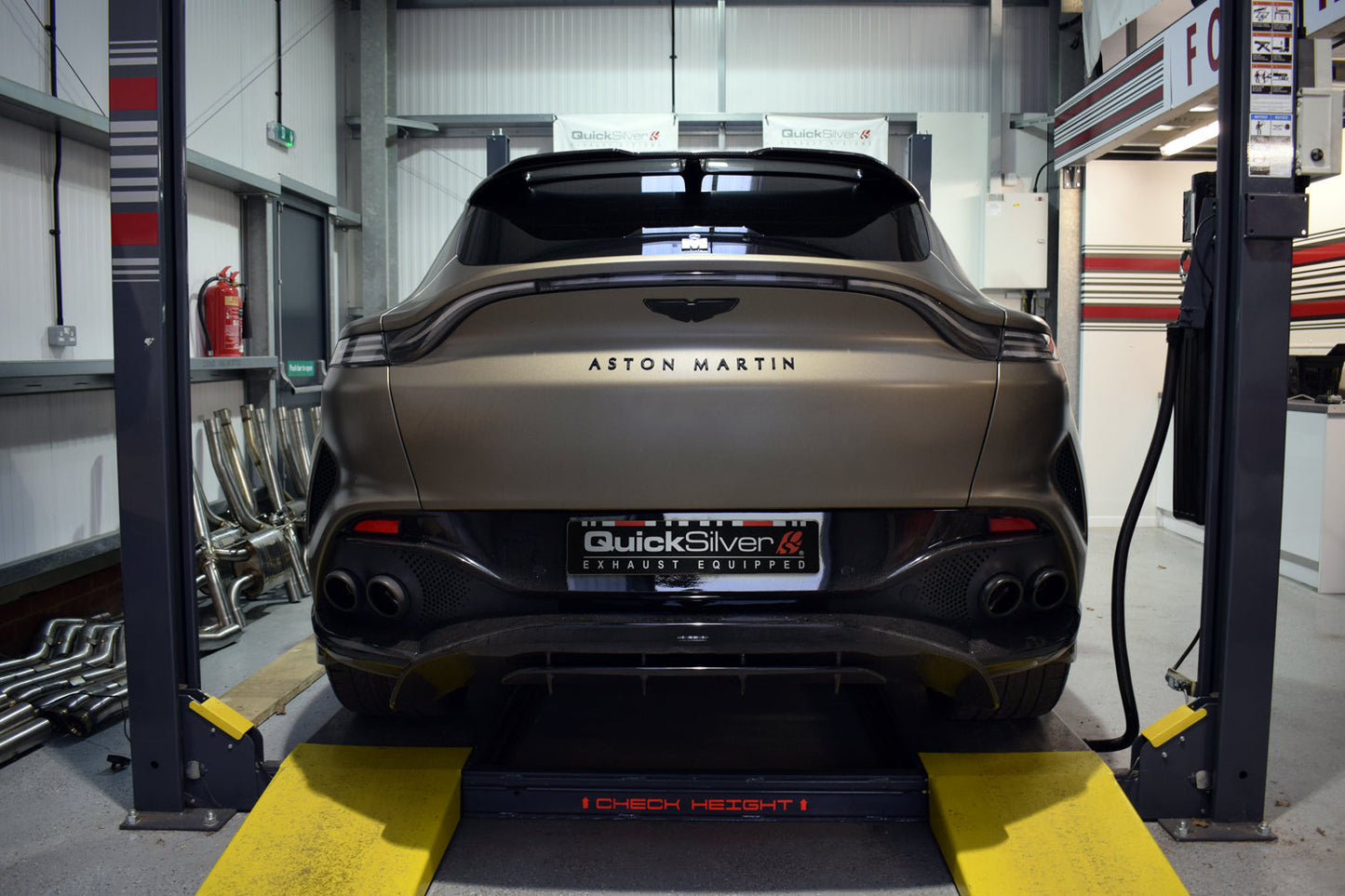 QuickSilver Aston Martin DBX & DBX 707 OPF/GPF Delete Pipes