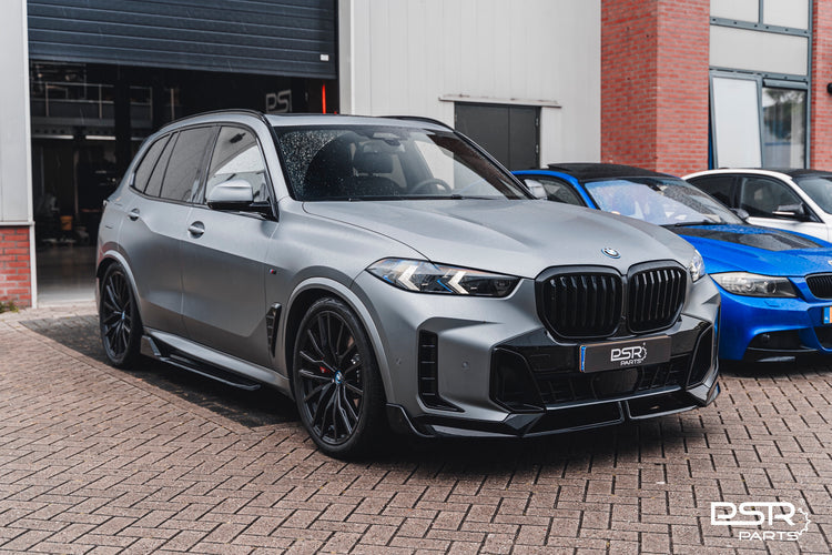 BMW G05 LCI Front lip Gloss Black