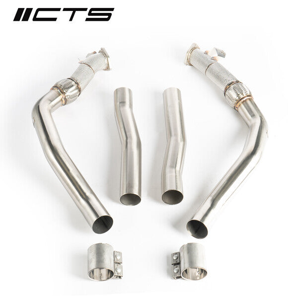 Audi RS6 C8 / RS7 C8 CTS Turbo Resonator Delete Kit - midpipe