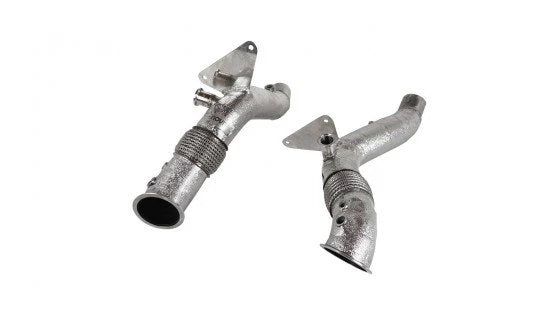 Novitec Ferrari F8 Catalyst-Replacement Pipes Set - Heat Protected