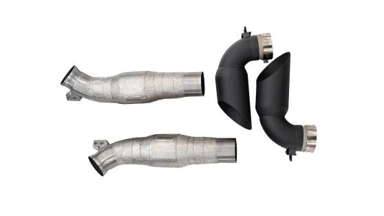Novitec Ferrari 812 Competizione Race Exhaust - Inconel, Gold Plated