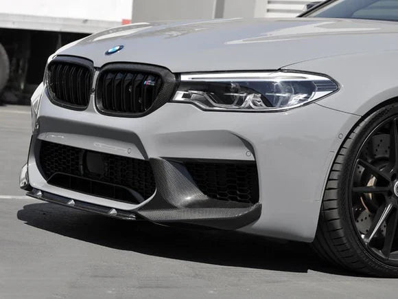 Front lip V4 full carbon suitable for BMW F90 M5 pre-facelift