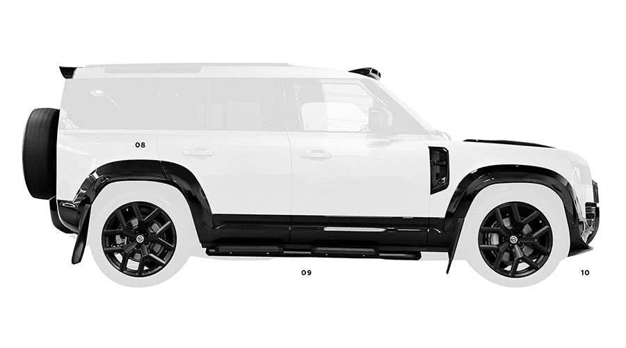 URBAN Widetrack Arch Kit Defender 90