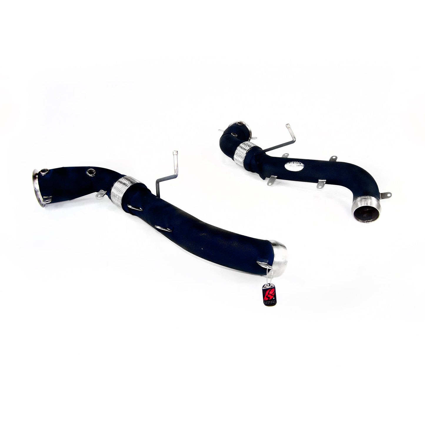 QuickSilver McLaren 650S Catalyst Replacement Pipes Ceramic - Pair