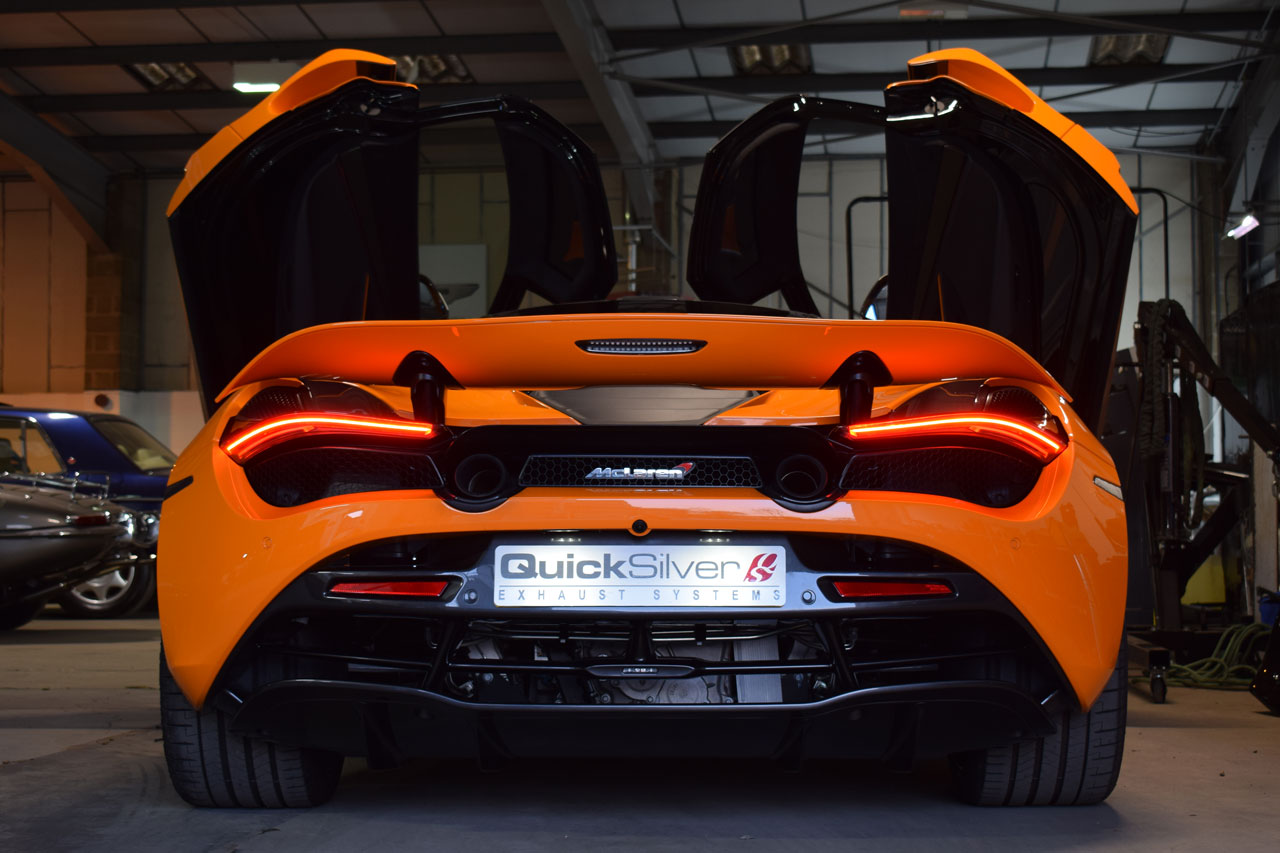 QuickSilver McLaren 720S Catalyst Replacement Pipes Ceramic