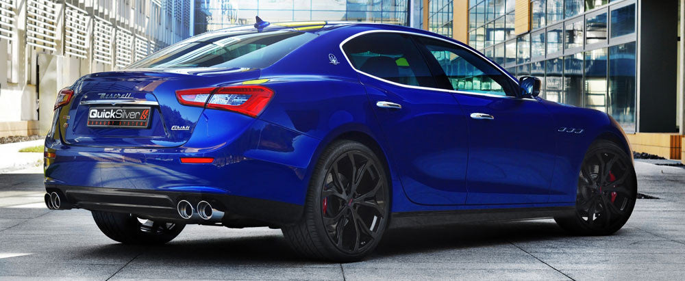 QuickSilver Maserati Ghibli inc S and Q4 Petrol Sport system w/ Sound Architect