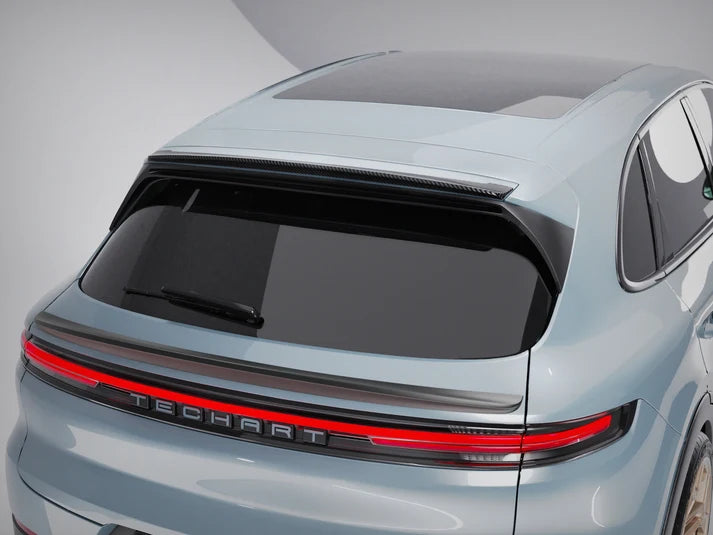TECHART Porsche Cayenne Turbo E3 not Coupé Carbon Roof Spoiler