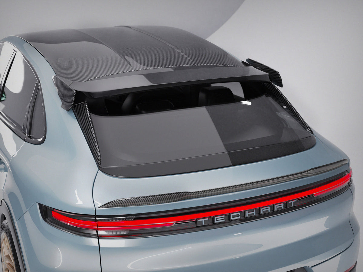TECHART Porsche 9YA Cayenne Coupe from model year 2018 Rear Spoiler