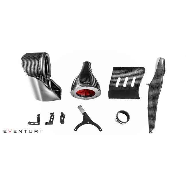 Audi B9 RS5/RS4 Eventuri Black Carbon intake with secondary duct