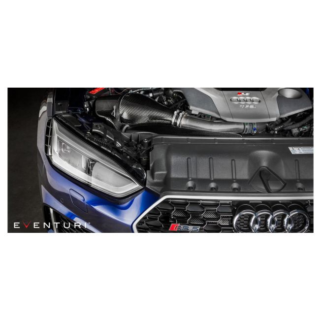 Audi B9 RS5/RS4 Eventuri Black Carbon intake with secondary duct