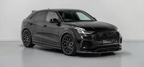 Audi Rsq8 Pre-facelift Front Splitter - Visual Carbon Fibre With Urban Emblem