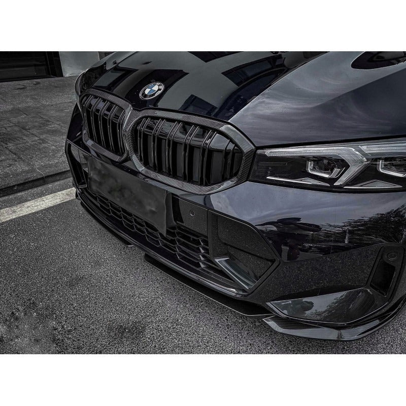Front Lip Splitter Sword Full Carbon Suitable For BMW 3 Series G20 G21 LCI With M Package