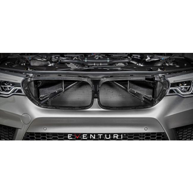 BMW F90 M5 M8 Eventuri Black Carbon intake with shrouds
