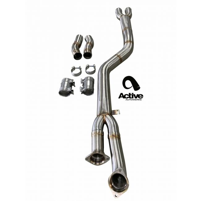 X3M X4M LCI AA single midpipe